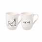 Preview: 1016218408 Statement mug with handle "Dog" set of 2