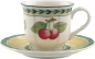 Preview: 1022811410 French Garden Fleurence, mocha/espresso cup with saucer, 2 pcs.