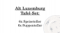 Preview: 1023414004 Alt Luxemburg, Tafel-Set, 6 Personen