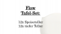 Preview: 1034204003 Flow, Tafel-Set, 12 Personen