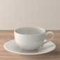 Preview: 1034601230, Villeroy & Boch, New Cottage Basic, Frühstückstasse mit Unterer, 2tlg.