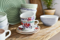 Preview: 1041521290 Artesano Provencal Lavendel, Kaffeetasse mit Untertasse, 2 tlg.