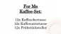 Preview: 1041534005 For Me, Kaffee-Set, 12 Personen