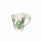 Preview: 1041949100, Villeroy & Boch, New Wave Caffè Deep green Hairstreak, Becher mit Henkel, 0,30l