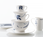 Preview: 1042071410 Alt Luxemburg Brindille, mocha/espresso cup with saucer, 2 pcs.