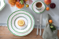 Preview: 1042431430 French Garden Green Line, mocha/espresso saucer