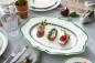 Preview: 1042432920 French Garden Green Line, oval platter