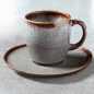 Preview: 1042811300 1042811310 Lave beige coffee cup and saucer 0.20l