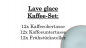 Preview: 1042824005 Lave glace, coffee set, 12 persons