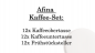 Preview: 1042934005 Afina, Kaffee-Set, 12 Personen