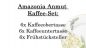 Preview: 1043814006 Amazonia Anmut, Kaffee-Set