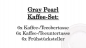 Preview: 1043920001 Gray Pearl, Kaffee-Set, 6 Personen