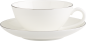 Preview: 1046361260 Anmut Platinum No. 1, tea cup with saucer, 2 pcs.