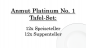 Preview: 1046364003 Anmut Platinum No. 1, dinner-set, 12 persons