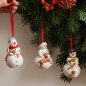 Preview: 1483316693, Villeroy & Boch, Nostalgic Ornaments, snowmen, 3 pcs.