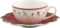 Preview: 1485851201,  Villeroy & Boch, Toy's Delight, Milchkaffeetasse mit Untertasse, 2 tlg