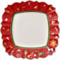 Preview: 1485852626, Villeroy & Boch, Toy's Delight, Square dinner plate red