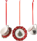 Preview: 1486596665, Villeroy & Boch, Toy´s Delight Decoration, Ornamente Geschirrset rot 3tlg