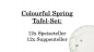 Preview: 1486634003, Colourful Spring, dinner set, 12 persons