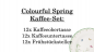 Preview: 1486634005, Colourful Spring, Kaffee-Set, 12 Personen