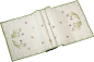 Preview: 1486636150 Colourful Spring, tapestry runner, snowdrops