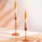 Preview: 1953037892, Villeroy & Boch, Like Home, Stick candle apricot, clay, 2 pieces, 23 cm