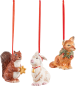 Preview: Nostalgic Ornaments, Ornaments Forest Animals Set, 3 pieces