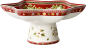 Preview: Villeroy & Boch, Winter Bakery Delight, Sternschale auf Fuß, 27x21x12cm