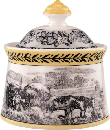 1010670960 Audun Ferme, sugar bowl, 6 persons, 0.30l