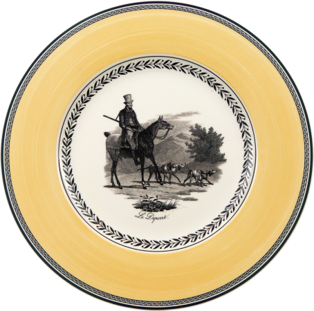 1010702610 Audun Chasse, dinner plate