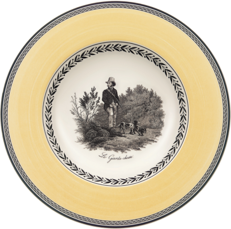 1010702700 Audun Chasse, soup plate