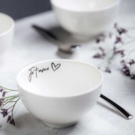 Villeroy & Boch, Statement Bol  "Je t'aime", ca. 470 ml