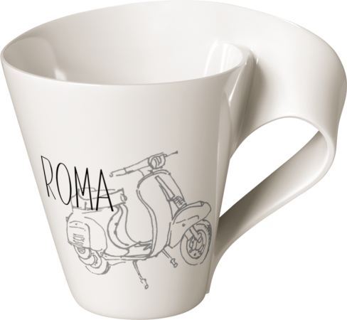 1016285105, Villeroy & Boch, Modern Cities, Mug with handle, Roma - 0,30 l