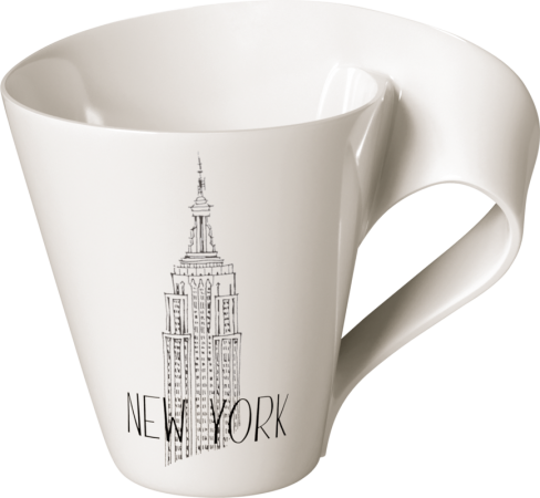 1016285107, Villeroy & Boch, Modern Cities, Becher mit Henkel, New York, 0,30l