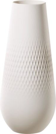 1016815515, Villeroy & Boch, Manufacture Collier blanc, Vase Carré high, 26 cm