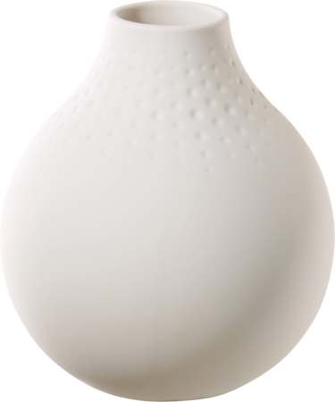 1016815516,Villeroy & Boch, Manufacture Collier blanc, Vase Perle klein, 12 cm