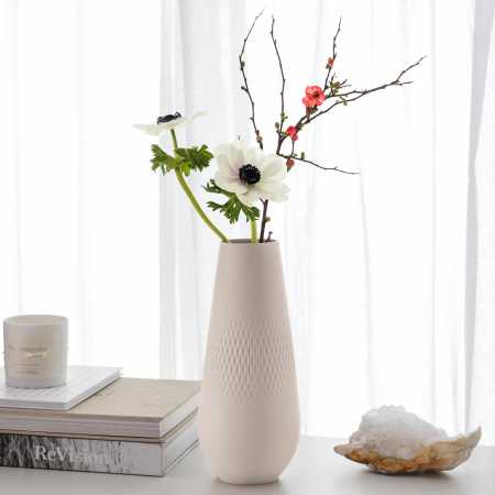 1016865515 Manufacture Collier beige Vase Carré high