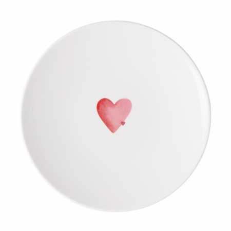 1016896150 With Love, breakfast plate heart