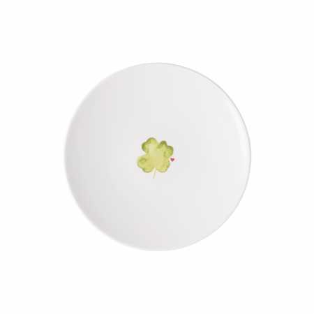 1016896151 With Love Good Luck Breakfast plate