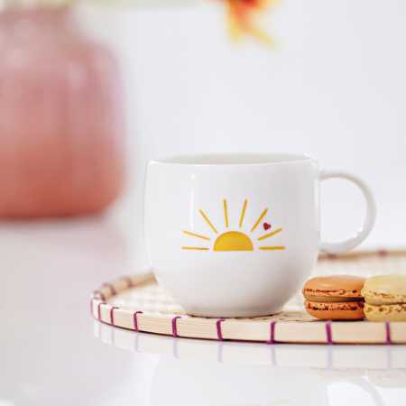 1016898004 With Love, mug Hello Sunshine