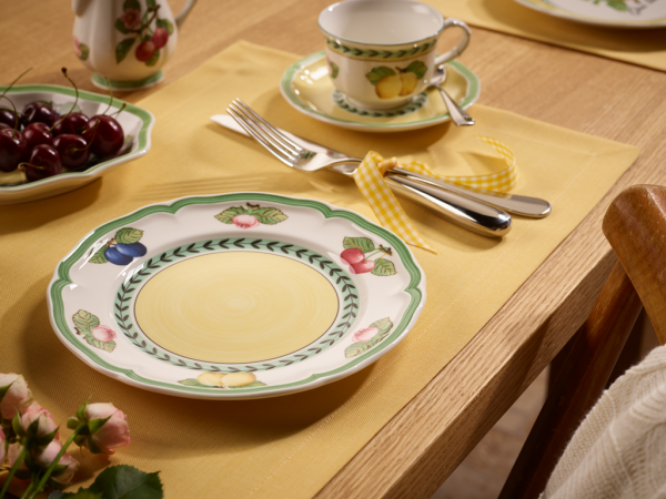 1022812640 French Garden Fleurence, breakfast plate