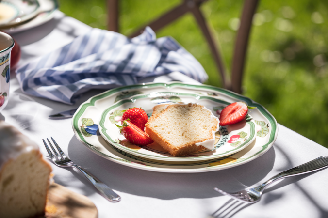 1022812640 French Garden Fleurence, breakfast plate