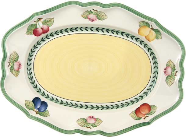 1022812920 French Garden Fleurence, oval platter