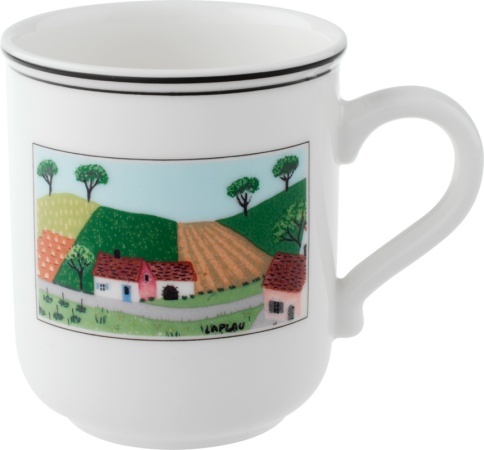 1023374876 Design Naif, mug with handle village street