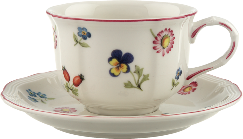 Villeroy & Boch, Petite Fleur, Teetasse mit Untertasse, 2tlg