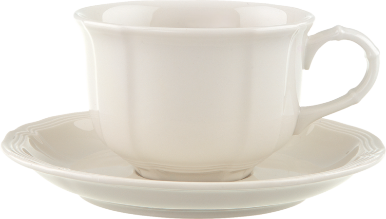 Villeroy & Boch, Manoir, tea cup and saucer, 2pcs.