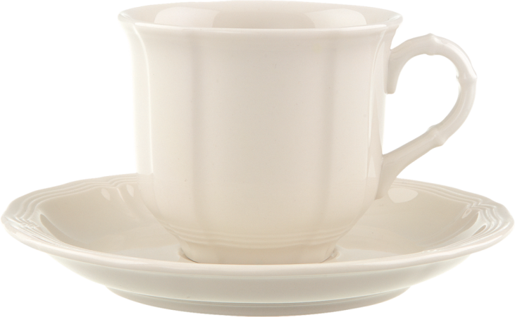 Villeroy & Boch, Manoir, coffee cup and saucer, 2pcs.