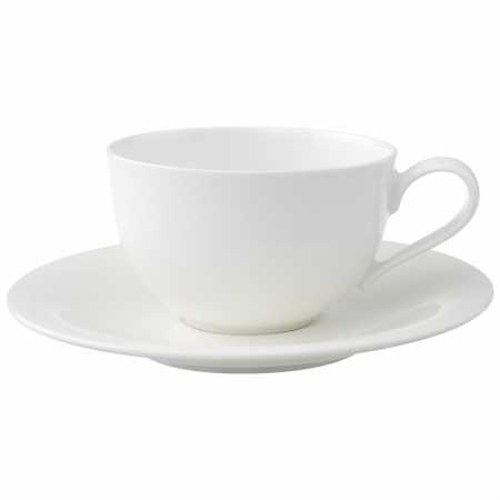 1034601230, Villeroy & Boch, New Cottage Basic, Frühstückstasse mit Unterer, 2tlg.