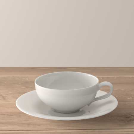 1034601260, Villeroy & Boch, New Cottage Basic, Teetasse mit Unterer, 2tlg.