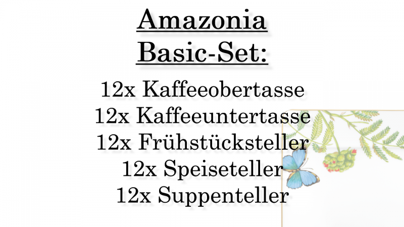 1035144001 Amazonia, basic-set, 12 persons